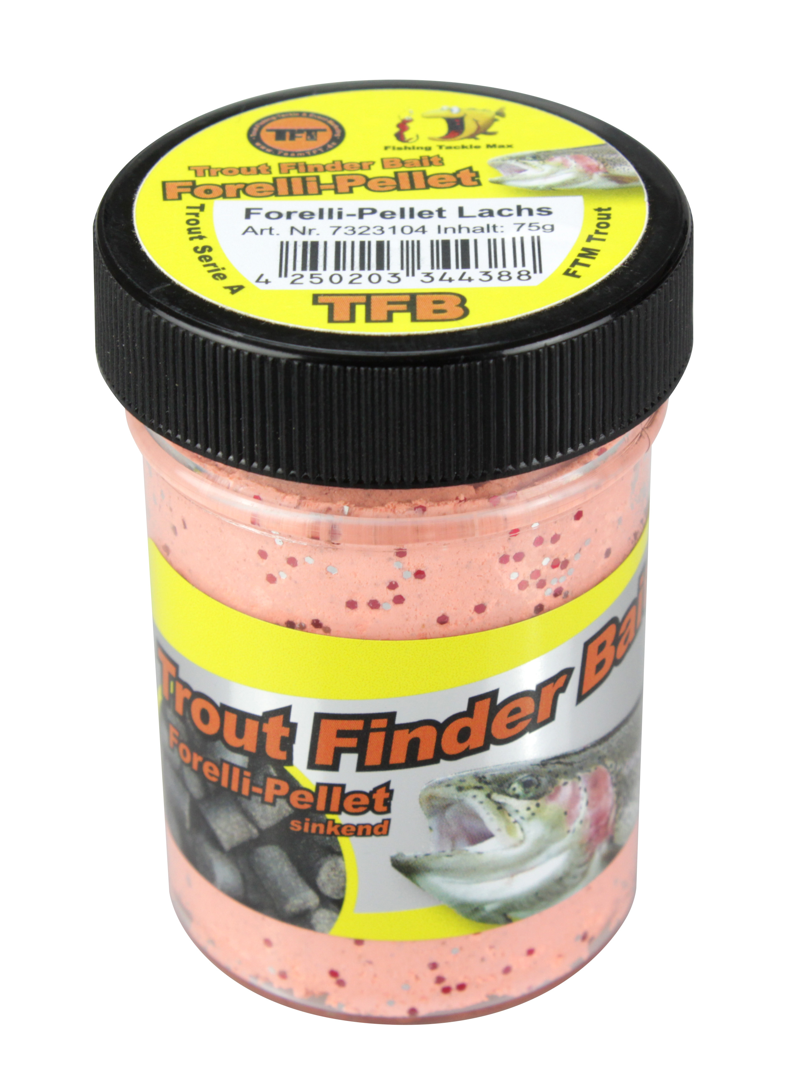 FTM Forelli-Pellet Glitter Lachs