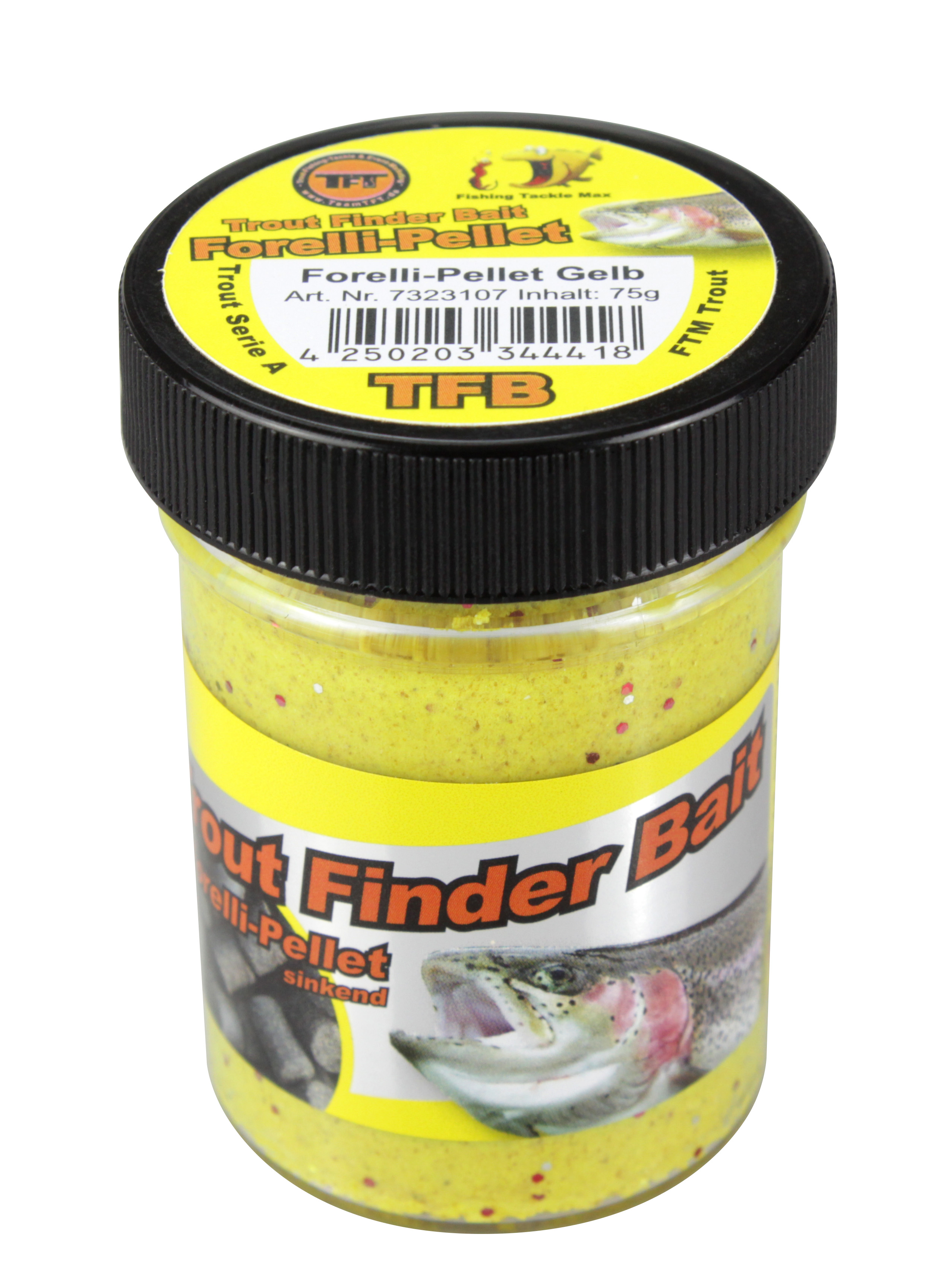 FTM Forelli-Pellet Glitter gelb