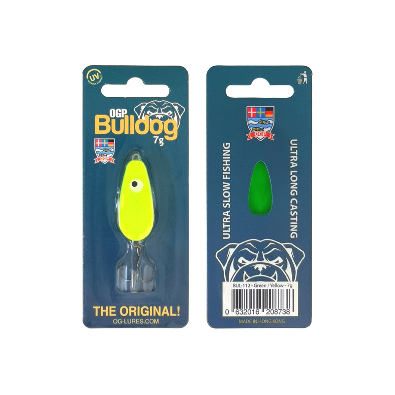 OGP Bulldog Green/Yellow 7 g