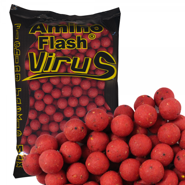 FTM Amino Flash Boilie Erdbeere 