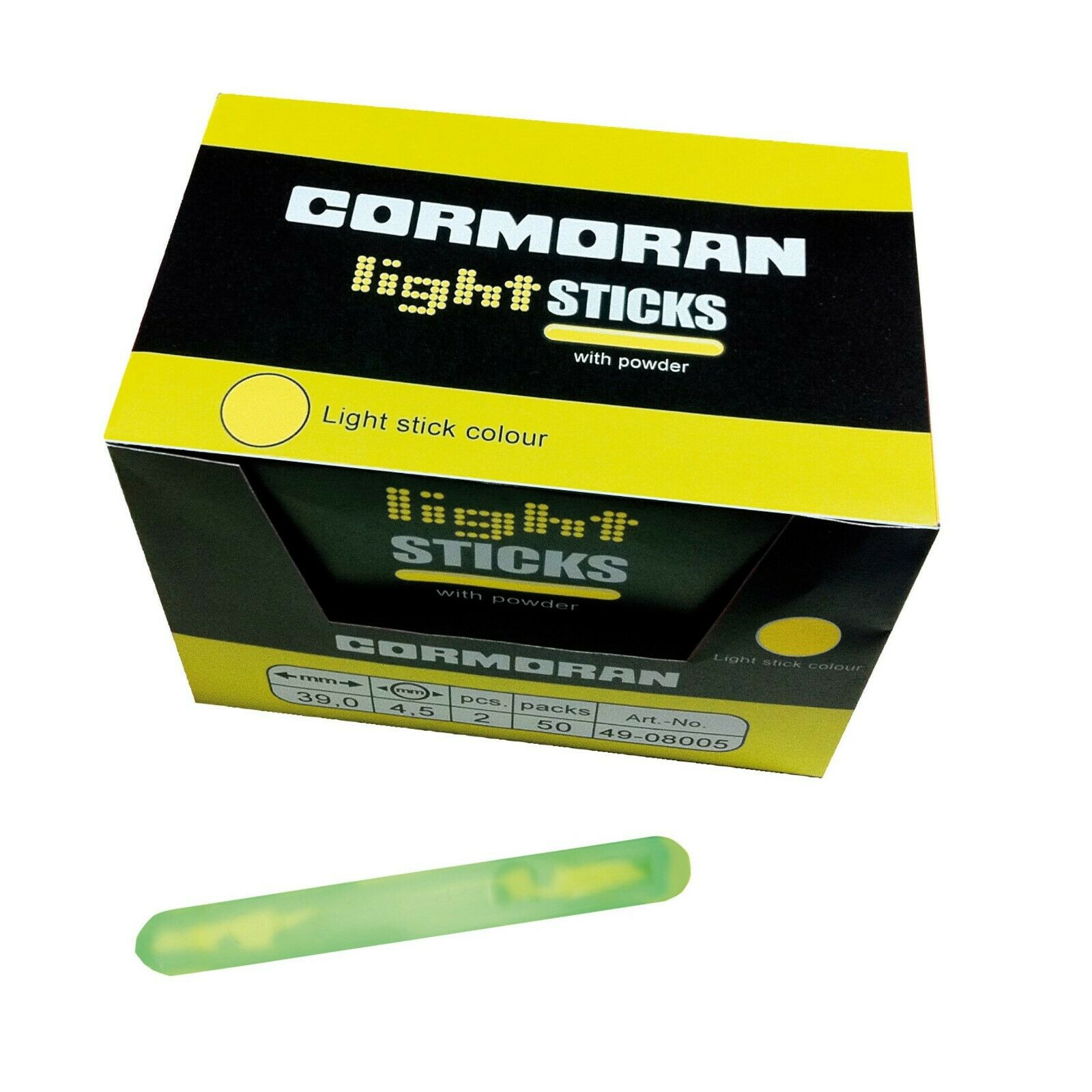 Cormoran Knicklichter 4,5mm gelb