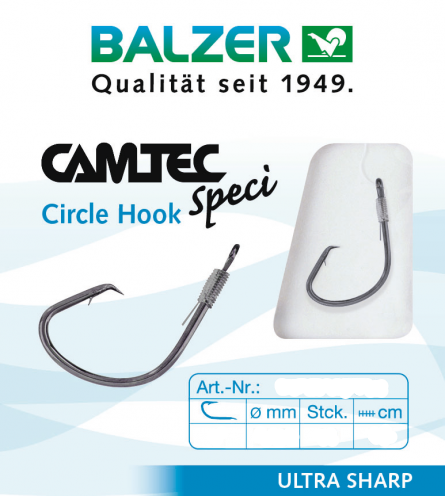 Balzer Camtec Spezi Circle Hook Haken 60cm