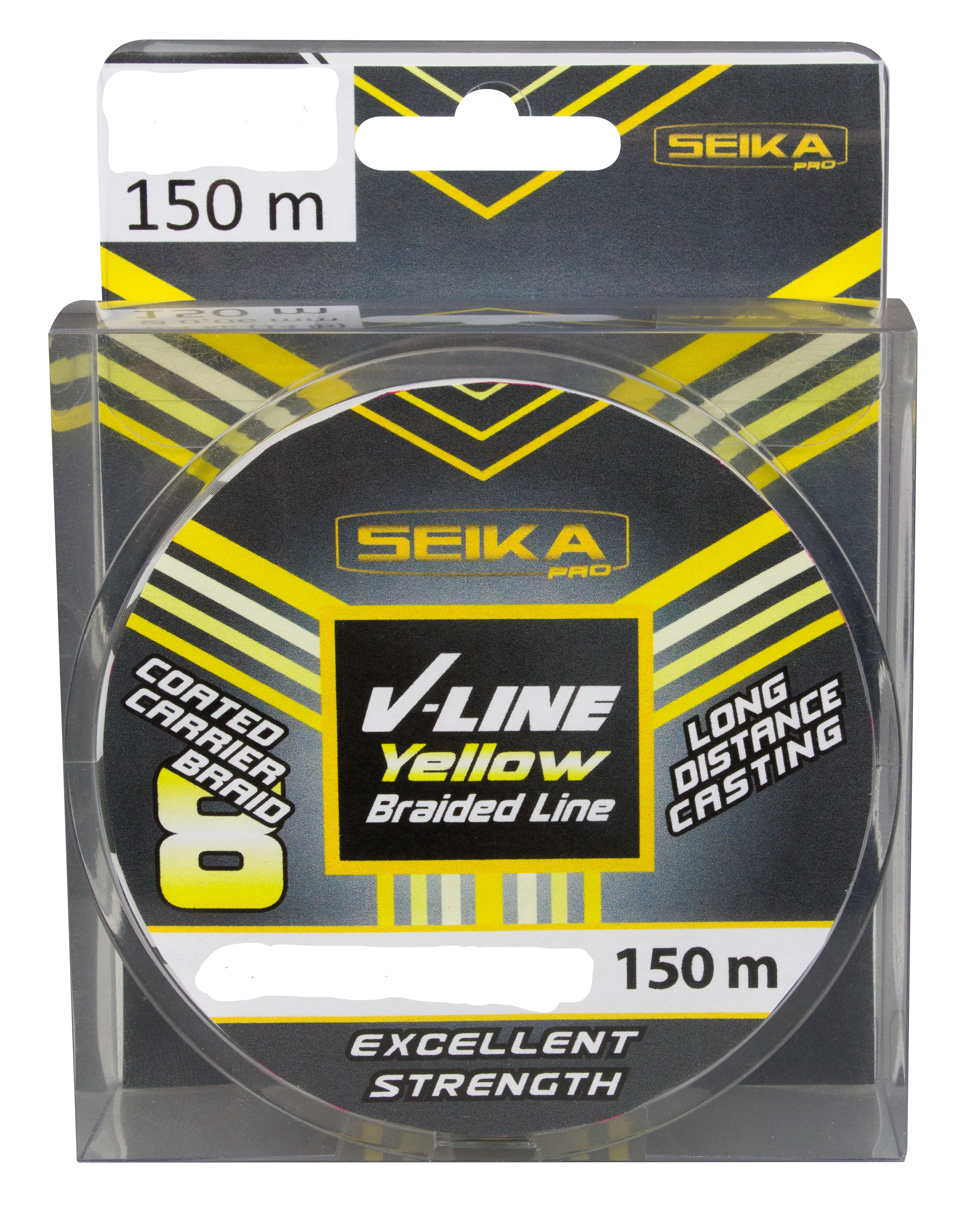 Seika V- Line Yellow Braid 150m 0,08 7,7kg